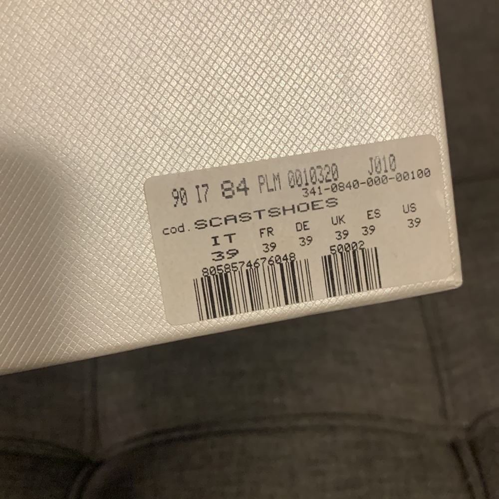 La Perla Gold and Silver Metallic Heels - Picture 5 of 7